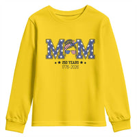 Patriotic Mothers Day Gift Youth Sweatshirt USA 250 Years Celebration