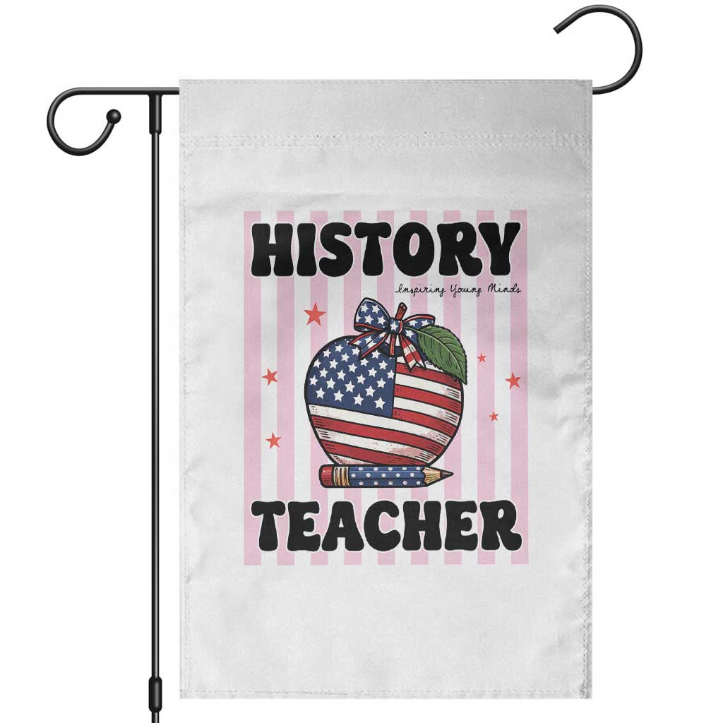 Inspiring Young Minds Teacher Garden Flag 250th Anniversary Educator Gift