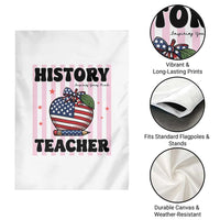 Inspiring Young Minds Teacher Garden Flag 250th Anniversary Educator Gift