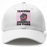 Inspiring Young Minds Teacher Baseball Cap America 250th Anniversary Gift