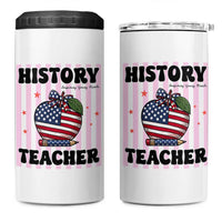 Inspiring Young Minds Teacher 4 in 1 Can Cooler Tumbler 250th Anniversary Educator Gift