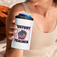 Inspiring Young Minds Teacher 4 in 1 Can Cooler Tumbler 250th Anniversary Educator Gift