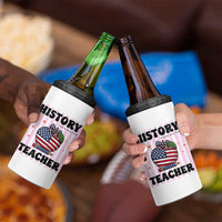 Inspiring Young Minds Teacher 4 in 1 Can Cooler Tumbler 250th Anniversary Educator Gift