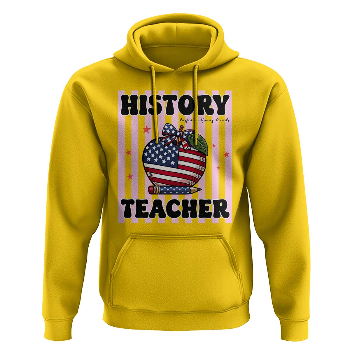 Inspiring Young Minds Teacher Hoodie 250th Anniversary Educator Gift