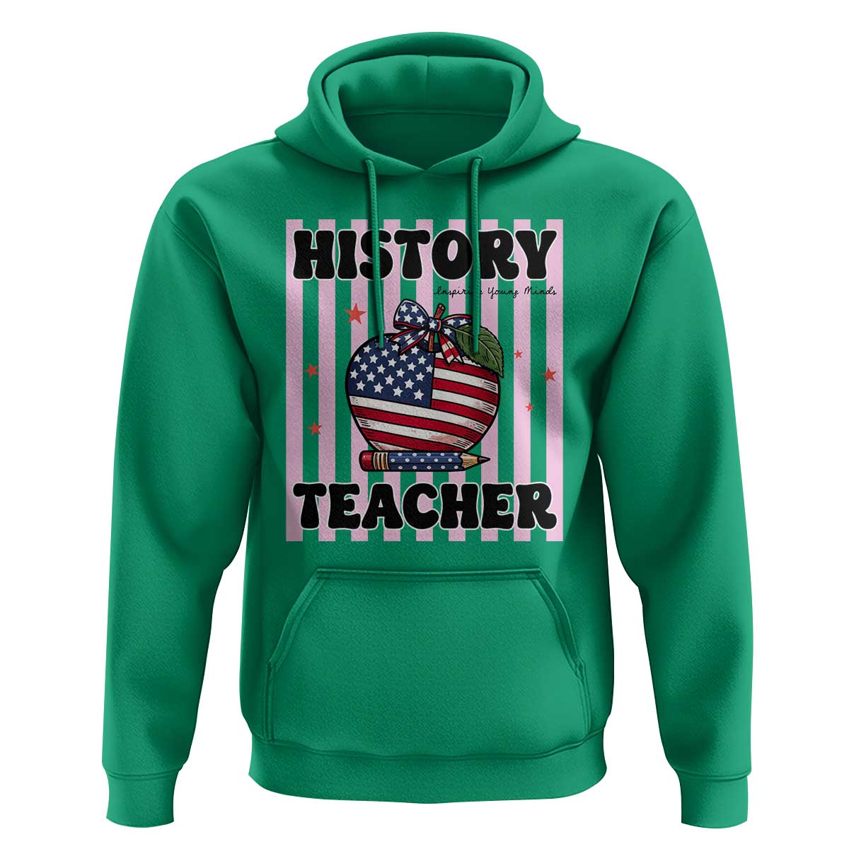 Inspiring Young Minds Teacher Hoodie 250th Anniversary Educator Gift
