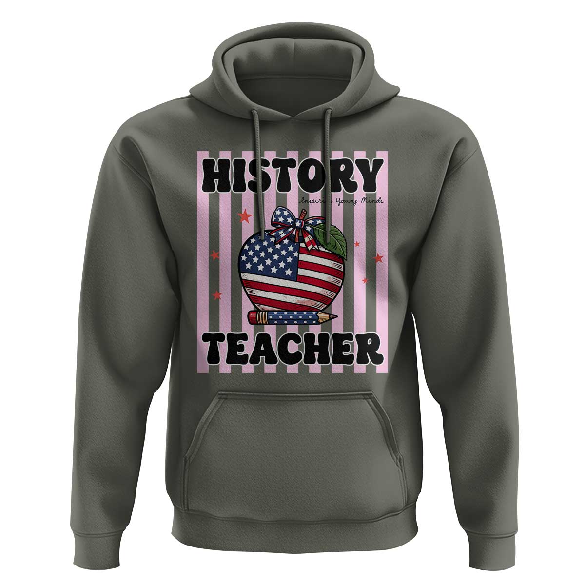 Inspiring Young Minds Teacher Hoodie 250th Anniversary Educator Gift