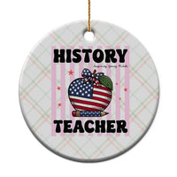 Inspiring Young Minds Teacher Ceramic Ornament 250th Anniversary Educator Gift