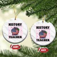 Inspiring Young Minds Teacher Ceramic Ornament 250th Anniversary Educator Gift