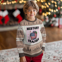 Inspiring Young Minds Teacher Ugly Christmas Sweater 250th Anniversary Educator Gift