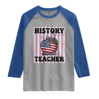 Inspiring Young Minds Teacher Raglan Shirt 250th Anniversary Educator Gift