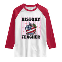 Inspiring Young Minds Teacher Raglan Shirt 250th Anniversary Educator Gift
