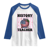Inspiring Young Minds Teacher Raglan Shirt 250th Anniversary Educator Gift