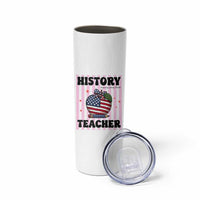 Inspiring Young Minds Teacher Skinny Tumbler 250th Anniversary Educator Gift