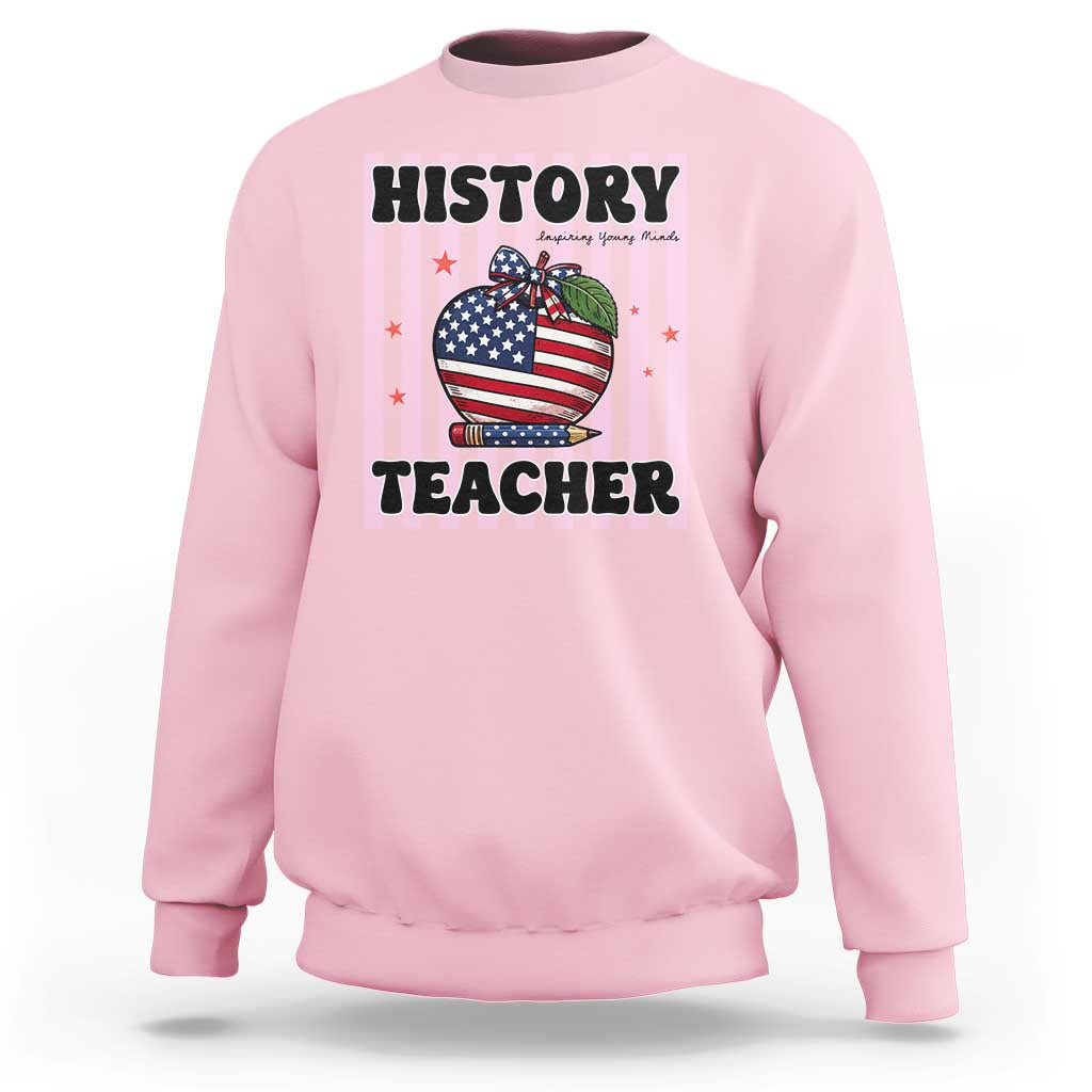 Inspiring Young Minds Teacher Sweatshirt 250th Anniversary Educator Gift