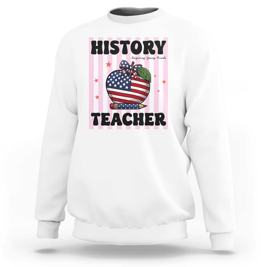 Inspiring Young Minds Teacher Sweatshirt 250th Anniversary Educator Gift