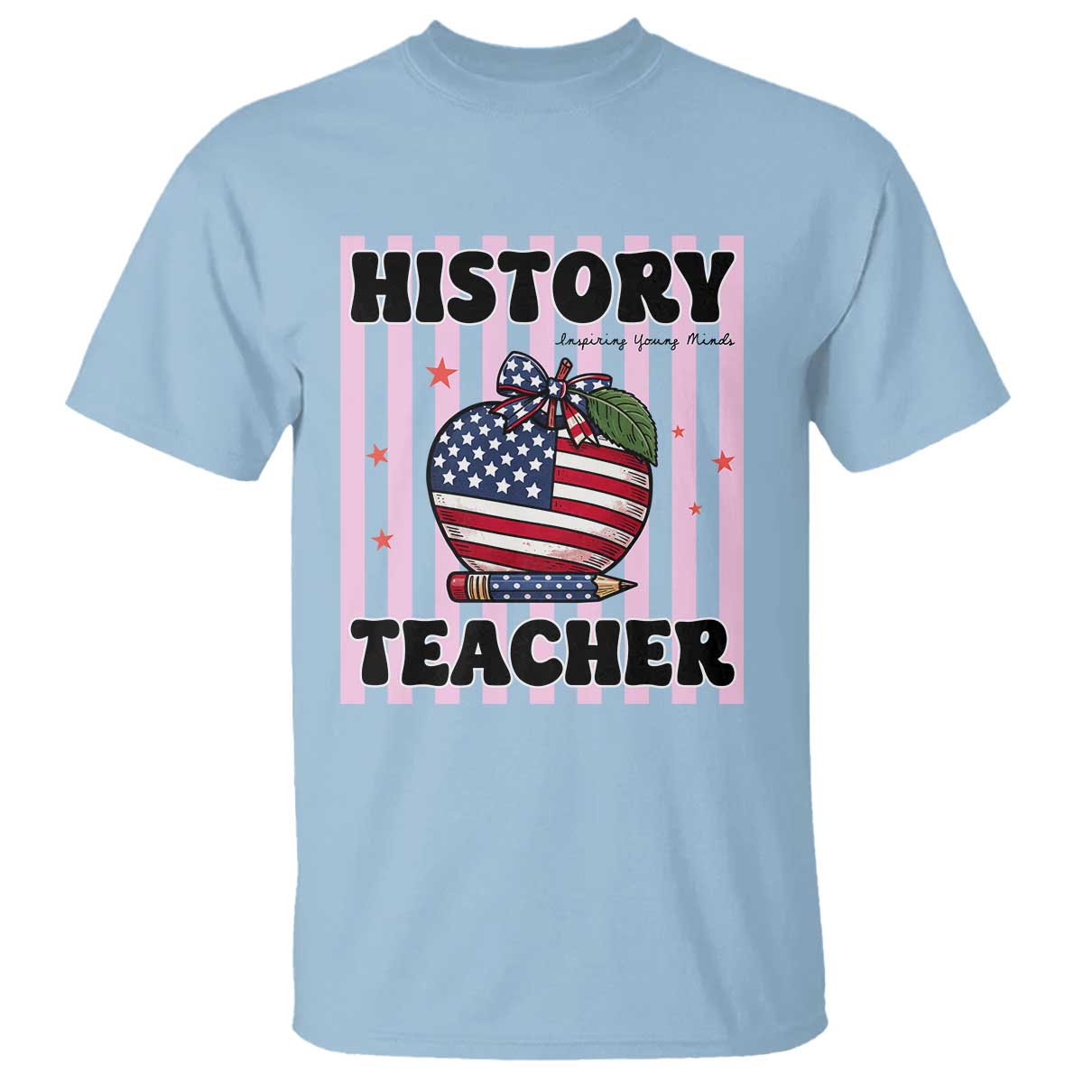 Inspiring Young Minds Teacher T Shirt 250th Anniversary Educator Gift