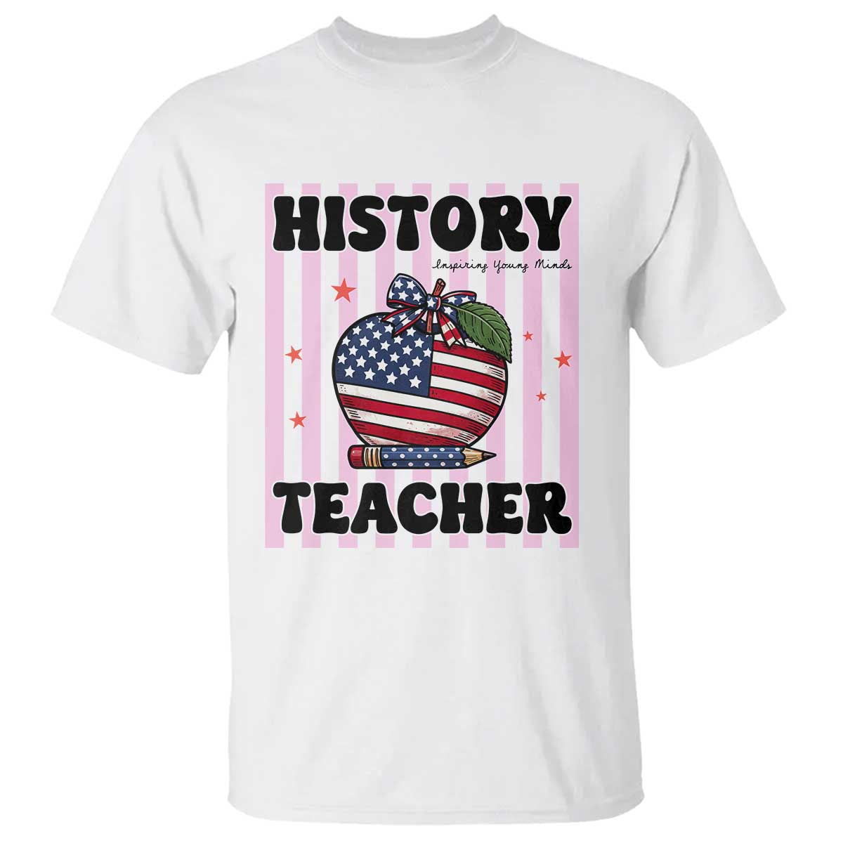 Inspiring Young Minds Teacher T Shirt 250th Anniversary Educator Gift