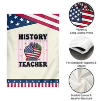 Inspiring Young Minds Teacher Patriotic Garden Flag 250th Anniversary Educator Gift