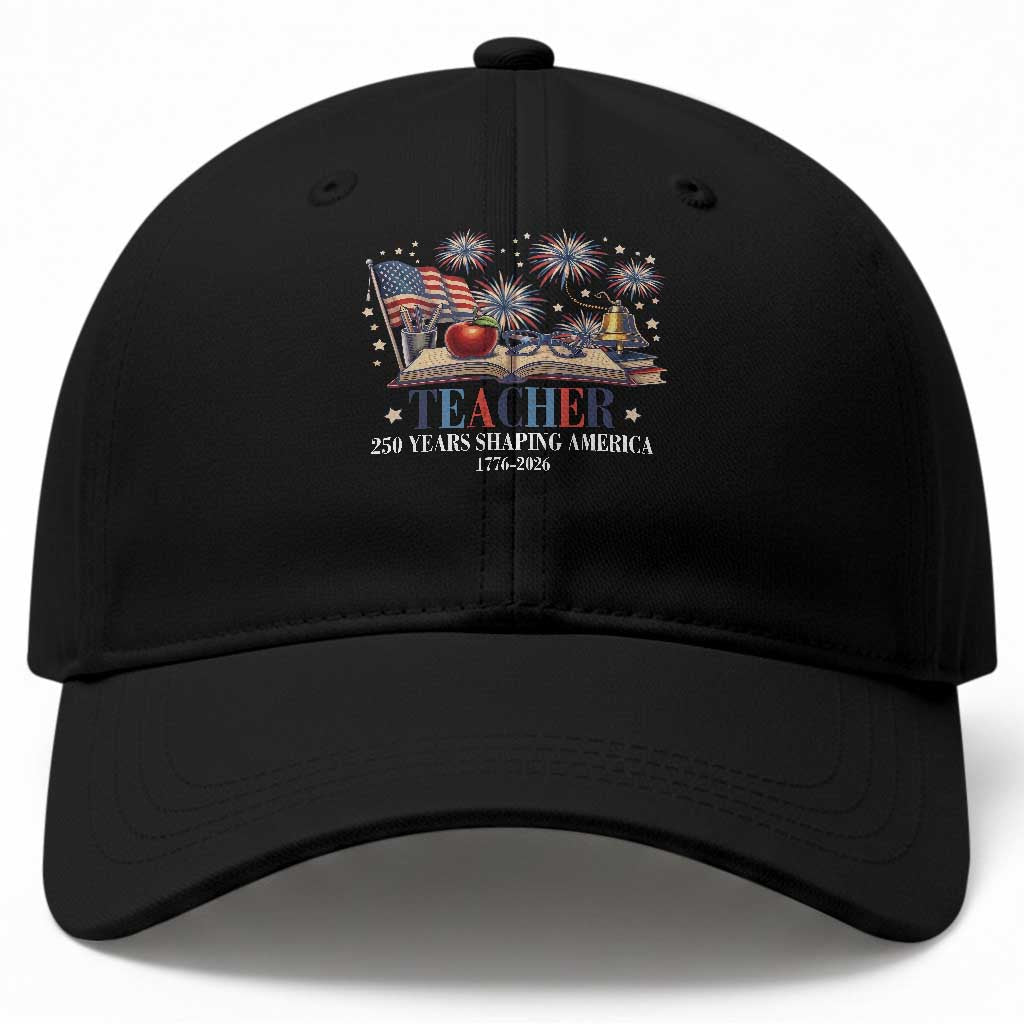 250 Years Shaping America Educator Baseball Cap America 250th Anniversary