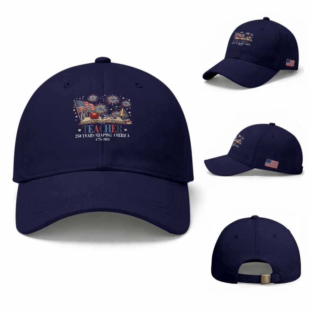 250 Years Shaping America Educator Baseball Cap America 250th Anniversary