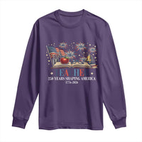 250 Years Shaping America Educator Long Sleeve Shirt America 250th Anniversary