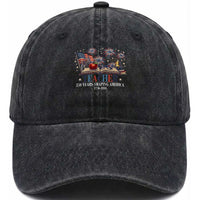 250 Years Shaping America Educator Washed Cotton Baseball Cap America 250th Anniversary