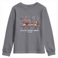 250 Years Shaping America Educator Youth Sweatshirt America 250th Anniversary