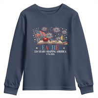 250 Years Shaping America Educator Youth Sweatshirt America 250th Anniversary