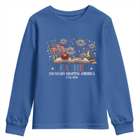 250 Years Shaping America Educator Youth Sweatshirt America 250th Anniversary