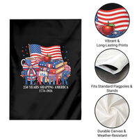 250 Years Shaping America Anniversary Garden Flag Proud Educator Gift