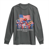 250 Years Shaping America Anniversary Long Sleeve Shirt Proud Educator Gift