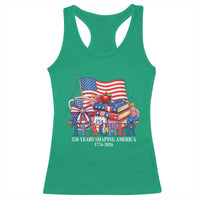 250 Years Shaping America Anniversary Racerback Tank Top Proud Educator Gift