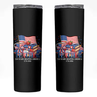 250 Years Shaping America Anniversary Skinny Tumbler Proud Educator Gift