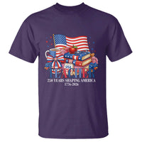 250 Years Shaping America Anniversary T Shirt Proud Educator Gift