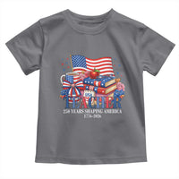 250 Years Shaping America Anniversary Toddler T Shirt Proud Educator Gift