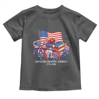 250 Years Shaping America Anniversary Toddler T Shirt Proud Educator Gift
