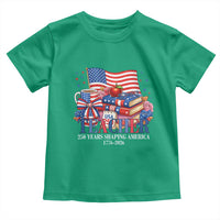 250 Years Shaping America Anniversary Toddler T Shirt Proud Educator Gift