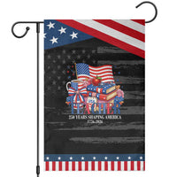 250 Years Shaping America Anniversary Patriotic Garden Flag Proud Educator Gift