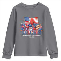 250 Years Shaping America Anniversary Youth Sweatshirt Proud Educator Gift