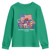 250 Years Shaping America Anniversary Youth Sweatshirt Proud Educator Gift