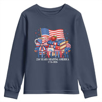 250 Years Shaping America Anniversary Youth Sweatshirt Proud Educator Gift