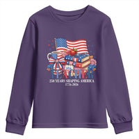 250 Years Shaping America Anniversary Youth Sweatshirt Proud Educator Gift