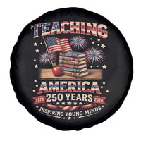 American Teacher Gift Spare Tire Cover Inspiring Young Minds 250th Anniversary