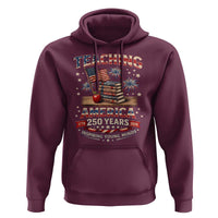 American Teacher Gift Hoodie Inspiring Young Minds 250th Anniversary