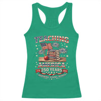 American Teacher Gift Racerback Tank Top Inspiring Young Minds 250th Anniversary