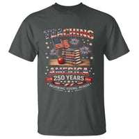 American Teacher Gift T Shirt Inspiring Young Minds 250th Anniversary