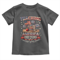 American Teacher Gift Toddler T Shirt Inspiring Young Minds 250th Anniversary