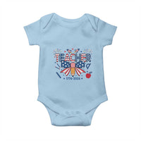 Proud American Teacher 250 Years Baby Onesie Patriotic Educator Gift
