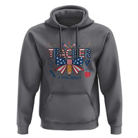 Proud American Teacher 250 Years Hoodie Patriotic Educator Gift
