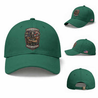 Vintage Proud American Welder Baseball Cap Built By Fire Blue Collar Dad Gift